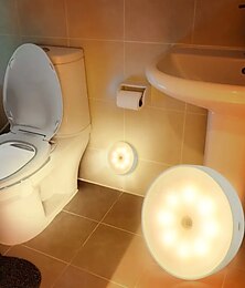 お買い得  -8LEDモーションセンサーライトUSBナイトライト、充電式LEDキャビネットライト、キッチン寝室階段キャビネット廊下クローゼットナイトライト