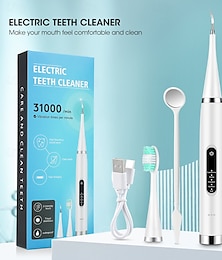 olcso -2 az 1-ben elektromos fogkefe sonic tisztító fogkőeltávolító usb újratölthető intelligens vibrációs fogkefe felnőtt háztartási szájápolás
