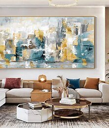 preiswerte -Mintura handgefertigte abstrakte Ölgemälde auf Leinwand, Wandkunst, Dekoration, modernes Bild für die Inneneinrichtung, gerolltes, rahmenloses, ungedehntes Gemälde