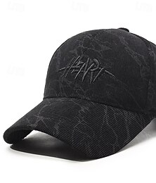 halpa -Miesten Pesäpallolippis Aurinkohattu Kuorma-auton hattu Musta Rubiini Polyesteri Säädettävä Muoti Arki-asut Festivaali Kuvio Kirjottu Ulkoilu Rento / arki