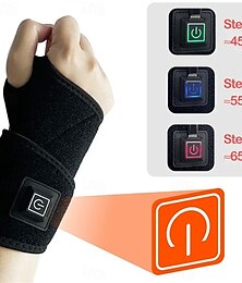 olcso -elektromos fűtés csukló masszírozó merevítő meleg ízületi csuklópánt meleg borogatás fizioterápiás eszköz fitness csukló ízület ápolás