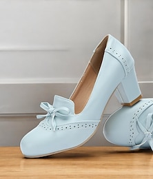 ieftine -mocasini din piele artificială albastru deschis în stil preppy de damă cu detaliu de fundă - confortabili și stilați pentru lucru sau ținute casual