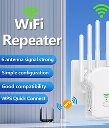 economico -amplificatore segnale wifi 300m ripetitore wireless dual-band extender estensore di rete router domestico