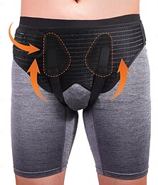 economico -cinture per ernia per uomo cintura di supporto per ernia inguinale regolabile per uomo e donna con 4 cuscinetti di compressione cintura di supporto per ernia per ernia inguinale o sportiva