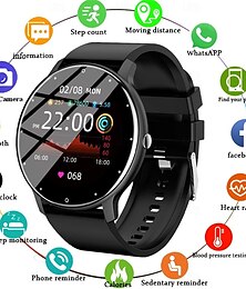economico -ZL02C Pro Orologio Smart da Donna Chiamata Bluetooth Rispondi al Quadrante 1.28 pollici AI Voce Tracker Fitness Sport Moda Uomini Donne Smartwatch