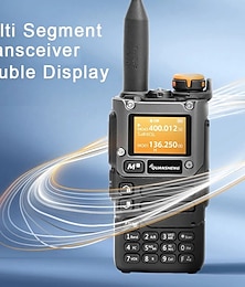 economico -walkie talkie portatile bidirezionale a doppia banda da 5 W ricaricabile per campeggio ed escursionismo