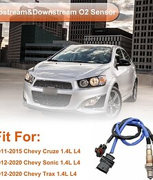economico -sensore di ossigeno a monte &sensore o2 a valle 234-4528 234-4529 adatto per chevy cruze 2011-2015 1.4l l4, sonic 2012-2020 1.4l l4, trax 2012-2020 1.4l l4