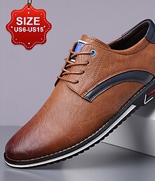 economico -scarpe casual da uomo con lacci marroni – comode sneakers da tutti i giorni con dettagli neri e suola testurizzata