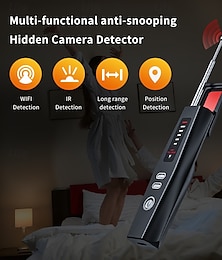 economico -telecamera nascosta rilevatore a infrarossi anti-spia auto gps dispositivo di tracciamento ascolto scanner segnale wireless rf gadget protezione di sicurezza