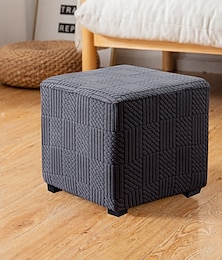 abordables -Housse de pouf extensible et durable, parfaite pour protéger et rafraîchir votre pouf, ajoute du style et du confort à n'importe quel décor de salon ou de chambre à coucher