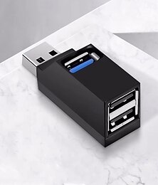Χαμηλού Κόστους -τύπος c usb 3.0 προσαρμογέας hub 3 θύρες επέκτασης usb υψηλής ταχύτητας διαχωριστής μεταφοράς δεδομένων σταθμός σύνδεσης για φορητό υπολογιστή υπολογιστή u ανάγνωση κάρτας δίσκου