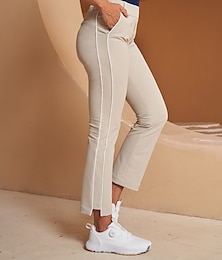 abordables -Femmes Pantalons de golf Kaki Pantalons Vêtements de golf pour femmes, tenues, vêtements