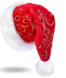 halpa -Joulupukki Joulupukin hattu Miesten Naisten Joulu Joulu jouluaatto Hattu