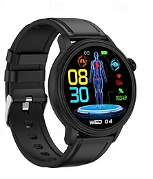 ieftine -glicemia zahăr ceas cu bandă inteligentă temperatura corpului ecg monitorizare hrv fitness brățară inteligentă impermeabil spo2 smartwatch