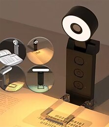 economico -luce di lettura con clip USB - luce portatile pieghevole a LED con batteria ricaricabile, perfetta per l'illuminazione del soggiorno e della camera da letto 1 pz.