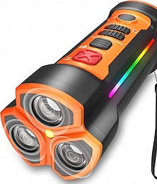 economico -Addestramento del cane Collari anti abbaio Luce LED Ultrasuono Deterrenti sonici contro la corteccia Prodotti per cani Anti corteccia ricaricabile Sicurezza ABS + PC Ultrasuono Torcia Per animali