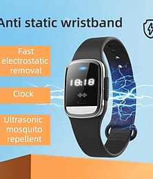 رخيصةأون -سوار مضاد للبعوض فوق الصوتي USB – سوار طارد للآفات للأطفال والبالغين، قاتل حشرات كهربائي
