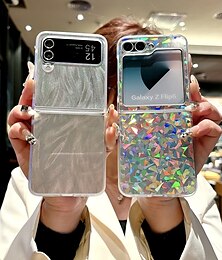 billige -telefon Etui Til Samsung Galaxy Z Flip 7 Z Flip 6 Z Flip 5 Z Flip 4 Bakdeksel Støtsikker Kontor / Bedrift PC
