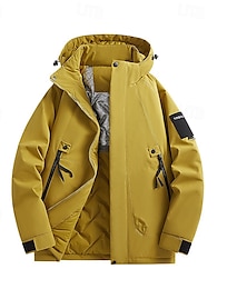 abordables -Hombre Chaqueta Softshell Chaqueta para senderismo Invierno Al aire libre Mantiene abrigado Resistente al Viento Resistente al Agua Chaqueta de Invierno Chaqueta ligera Chaqueta cortavientos Viaje