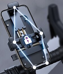 billige -Telefonstativ til sykkel Roterbar Ultra stabil Telefonholder til Sykkel Kompatibel med Alle mobiltelefoner Tilbehør til mobiltelefon