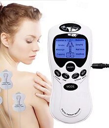 voordelige -4 elektrode gezondheidszorg tientallen acupunctuur elektrische therapie massageador machine pulse body slim