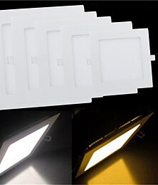 economico -pannello led luce da incasso cucina foyer lampada led faretto down light bianco caldo bianco freddo downlight 1 pz