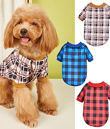 abordables -Perros Saco y Capucha Moda Invierno Templado Moda Cómodo Exterior Uso Diario Interior Ropa para perros for Small Medio