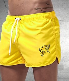 voordelige -Voor heren Lange zwembroeken Zwemshorts Boardshorts Badpak Trekkoord Zwemmen Surfen Strand Watersport Gedrukt Zomer Lente