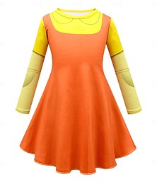 abordables -muñeca Joven Hee Vestidos Máscara Día de Reyes Cosplay Cosplay de película for Mujer Chica Niños Víspera de Todos los Santos Carnaval Rendimiento Fiesta