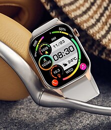 economico -smartwatch schermo oled da 2 pollici chiamata bluetooth assistente vocale monitoraggio della frequenza cardiaca e della glicemia impermeabile chiamata bluetooth misurazione non invasiva della glicemia misurazione dei componenti del sangue