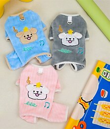 abordables -Chien Chat Pull Décontracté Quotidien Loisir Hiver Chaud Doux Confortable Tenue Quotidienne Décontracté Quotidien Chat Husky Labrador Malamute de l'Alaska Golden Retriever