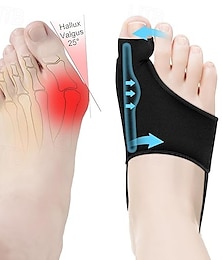 abordables -Lot de 2 correcteurs d'oignon pour femmes et hommes, chaussettes pour oignons, correcteur d'orteils, confortables, respirants pour un soutien de jour/nuit, soulagement de la douleur de l'hallux
