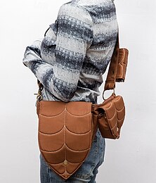 お買い得  -レトリ／ヴィンテージ 中世 ルネッサンス バッグ ウエストベルト 鞘 海賊 バイキング Ranger 葉っぱ 女性用 セルティック バイキング ファンタジー ハロウィーン カーニバル マルディグラ パーティー カジュアル／普段着 LARP 成人 バッグ