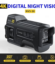 abordables -Vision nocturne numérique 4K 300 m de vision nocturne complète Utilisation de jour comme de nuit Prise en charge du zoom 6x Prise de photos en résolution 36MP Enregistrement vidéo 4K