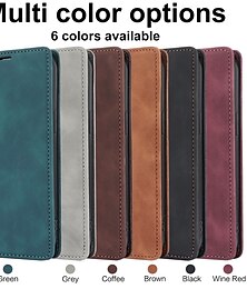 economico -Custodia wallet retro slim per iPhone 16e 16 15 Pro Max Plus 14 13 12 11 Pro Max Plus Mini – Cover flip magnetica con slot per schede e supporto protezione completa in pelle PU