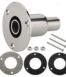 economico -raccordo per tubo di scarico passante in acciaio inox, attacco per tubo da 22 mm/24 mm, per riscaldatori da parcheggio diesel