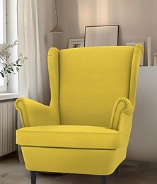 abordables -Funda de Silla de Alas Color Sólido Acolchada