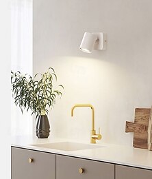 billige -enkelhet sylinder metall 1 lys veggbelysning spotlight vegglampe nattbord soverom hotell kreativt enkelt soverom metall vegglampe 85-265v