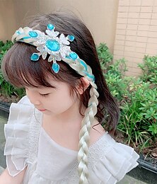 economico -Bambino Da ragazza Accessori per capelli Attivo Dolce Feste Compleanno Fiocco di neve Rosa Blu