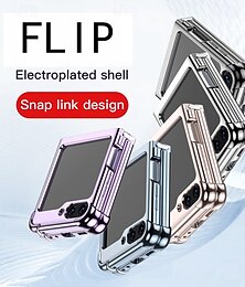 Недорогие -Чехол для телефона для Samsung Galaxy Z Flip 6 Z Flip 5 Z Flip 4 Z Flip 3 задняя крышка ударопрочное покрытие