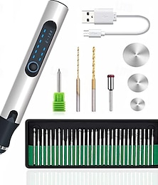 economico -incisore elettrico cordless penna per incisione portatile usb ricaricabile incisore utensile rotante incisione gioielli vetro legno pietra metallo plastica