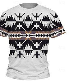 billiga -Pojkar 3D Grafisk T-shirt Kortärmad Sommar Vår Mode Grundläggande Barn 4-12 år Rund hals Utomhus Ledigt Dagligen Normal