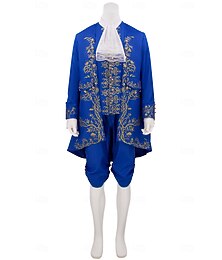 abordables -Príncipe Adam Víspera de Todos los Santos Accesorios Trajes Vestido de fiesta de graduación La bella y la Bestia Parejas Disfraz de carnaval Cosplay Adulto Hombre Víspera de Todos los Santos Carnaval