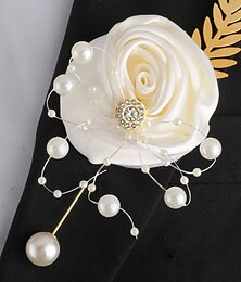 economico -Fiori da polso per matrimoni boutonniere matrimonio  occasione speciale  evento  festa tessuti stile fiore