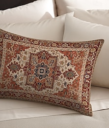 billige -boho vitnage korsryggen putetrekk 1 stk myk firkantet sofa putetrekk putevar for soverom stue sofa stol