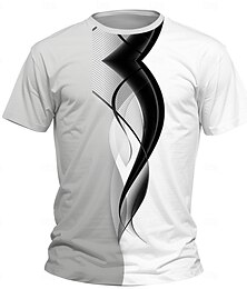 abordables -Garçon 3D Graphic T-shirt Tee-shirts Manche Courte Eté Printemps Mode basique Enfants 4-12 ans Col Ras du Cou Extérieur Casual du quotidien Standard