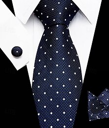abordables -Ensemble cravate et pochette en soie à carreaux violets pour hommes – élégant et stylé, parfait pour les mariages, les affaires et les occasions formelles
