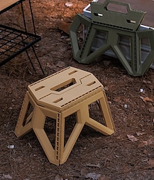 abordables -1Pc Taburete Plegable de Gran Resistencia Taburete Colapsable de Plástico Grueso Portátil y Fácil de Llevar para Acampar y Uso al Aire Libre