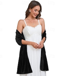 abordables -châles et étoles pour robes de soirée étoles pashmina pour femmes accessoires de mariage