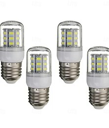 Χαμηλού Κόστους -4 τεμ e14 e27 led λαμπάκια καλαμποκιού 3w 12v 5730 smd 24 led λαμπάκια λευκά ζεστά λευκά για το γραφείο στο σπίτι φωτιστικό τοίχου οροφής